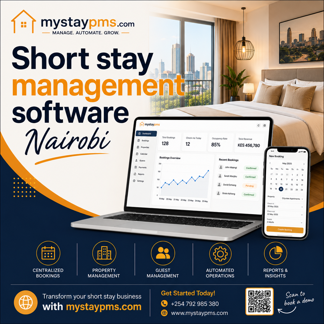 Short term rental management software Nairobi