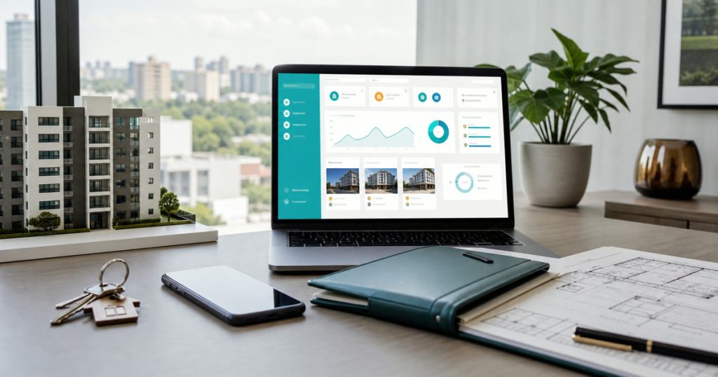 Property management system dashboard for Kenyan rental operations