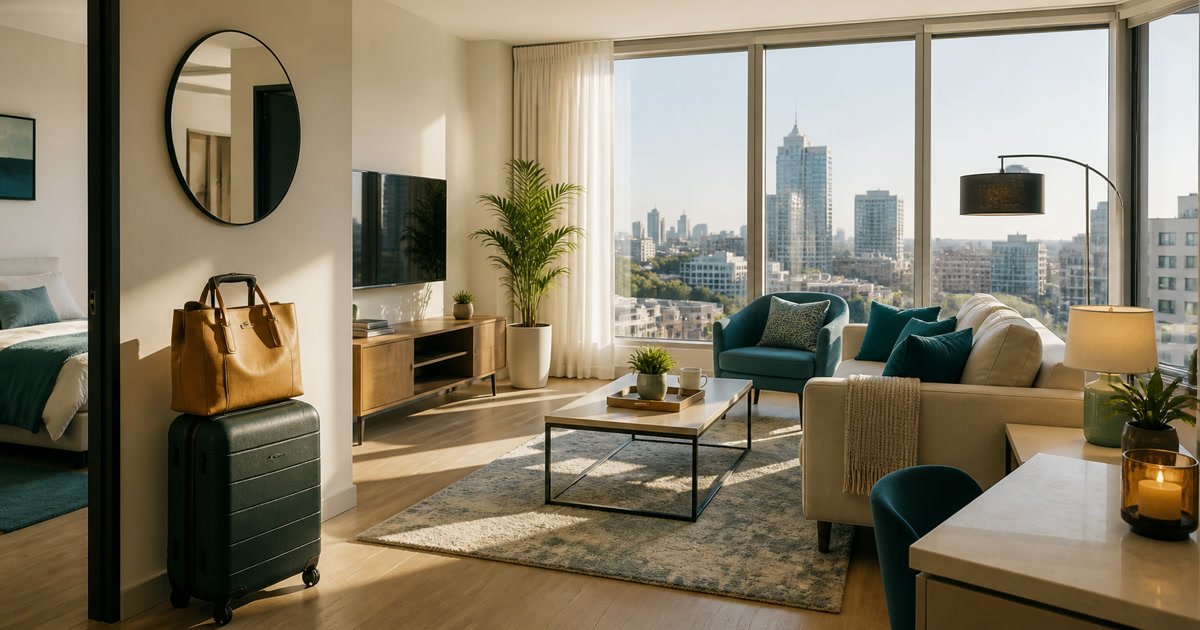Modern furnished apartment prepared for a short stay in Nairobi